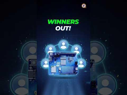 Giveaway Winners Announced for Arduino UNO Q ! | Arduino Physical AI Challenge India 2026