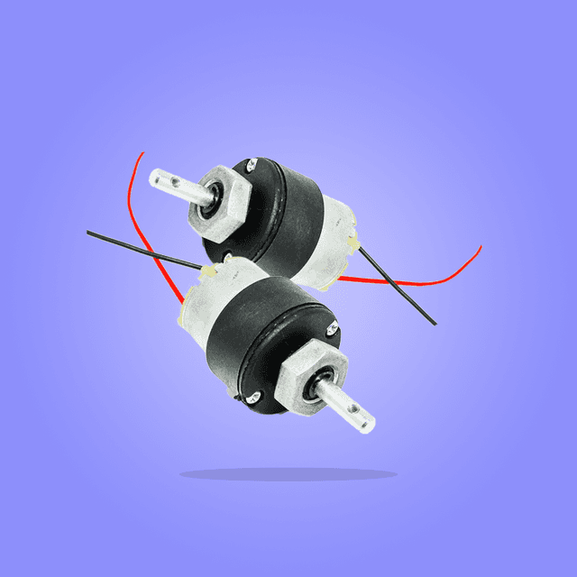 12V DC Centre Shaft Metal Gear Motor