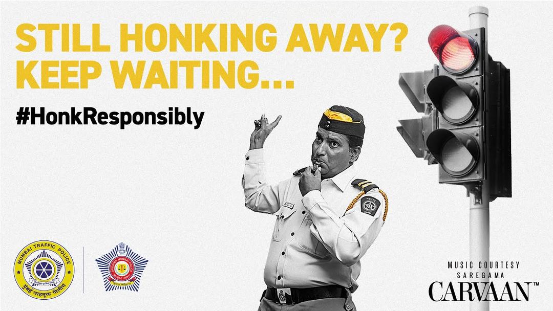 Mumbai Traffic lights may stay red if you keep honking the horn