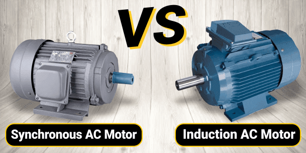 Difference Between Synchronous and Induction AC Motor