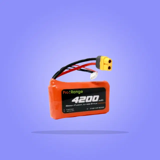 2 Cell Li-ion Drone Battery Pack (7.4V~8.4V)