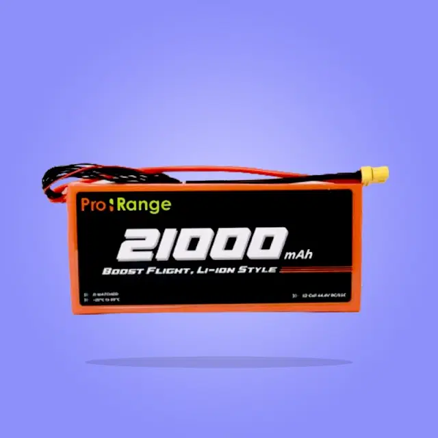 12 Cell and 14 Cell Li-ion EFT Drone Battery Pack (44.4V~51.8V)