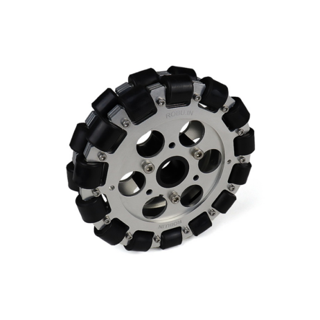 Easymech 152Mm Double Aluminium Omni Wheel Basic