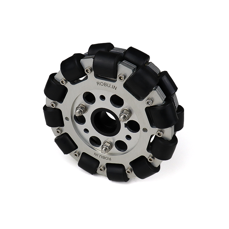 Easymech 127Mm Double Aluminium Omni Wheel (Bearing Type Roller)