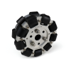 Easymech 100Mm Double Aluminium Omni Wheel (Bush Type Roller)