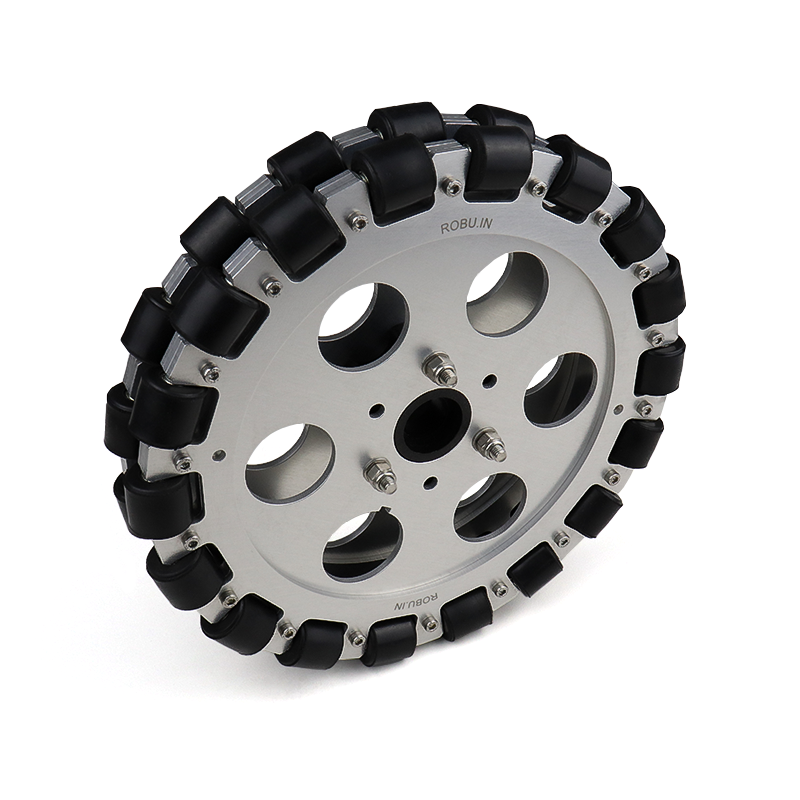 Buy EasyMech 203mm Double Aluminium Omni Wheel (BUSH TYPE ROLLER) Online at
