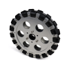 Easymech 203Mm Double Aluminium Omni Wheel (Bearing Type Roller)