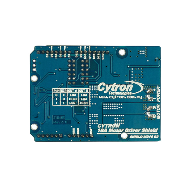 Cytron Cytron 10A Motor Driver Shield Arduino A5866 0 1 1