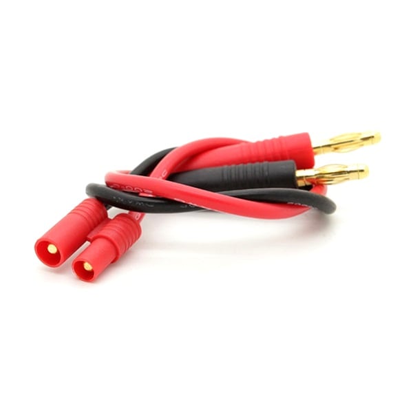 Safeconnect HXT 4MM to Banana Plug Charge Lead Adapter