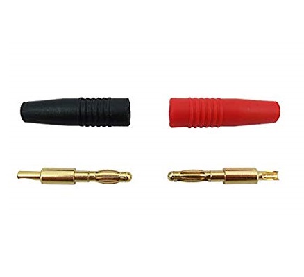 4MM Male Banana Plug / Charge Plug (solder type)-1 pair