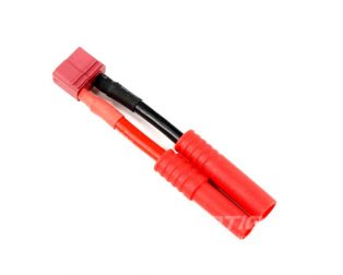 SafeConnect HXT 4mm to T-Connector Female Battery Adapter-1 Pcs.