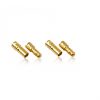 3.5Mm Polymax Gold Connectors Male/Female Pair-2 Pairs (4Pc)