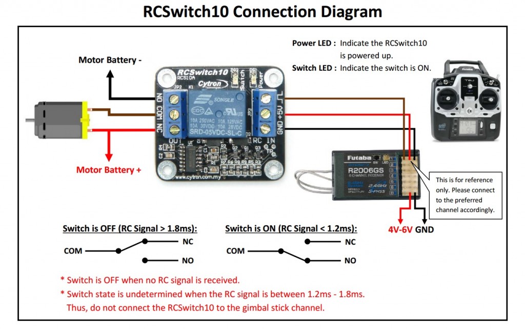 Rcs10A - Connection Diagram