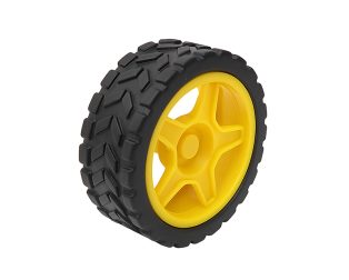 BO Wheel 65mm Dia. x 26mm Width