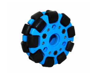 EasyMech Blue 100mm Double Glass Fiber Omni Wheel