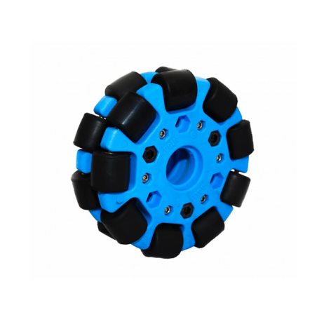Easymech Blue 100Mm Double Glass Fiber Omni Wheel