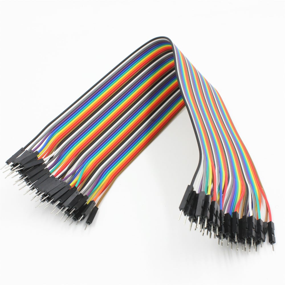 Premium Female to Female Breadboard Jumper Wires FF Now with 30% More Red and Black F/F Jumpers Wires Cables Total 130-Pack by Hellotronics 10CM, F/F Square Head 0.1 26AWG 5 Colors 