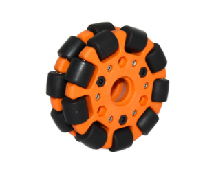 EasyMech Orange 100mm Double Glass Fiber Omni Wheel