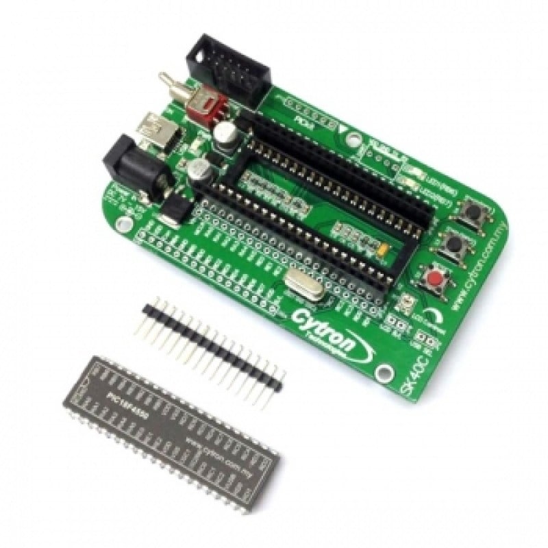 40 pins PIC Start-Up Kit Combo 2 SK40C + PIC18F4550 (SK40C2)