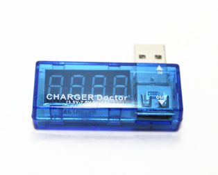 5Pcs Digital Usb Mobile Power Charging Current Voltage Tester Meter Mini Usb Charger Doctor Voltmeter Ammeter 1