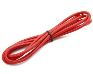 High Quality Ultra Flexible 14AWG Silicone Wire 1m (Red)