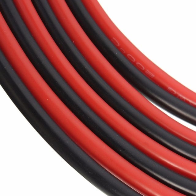 High Quality 10AWG Silicone Wire 1m (Red)