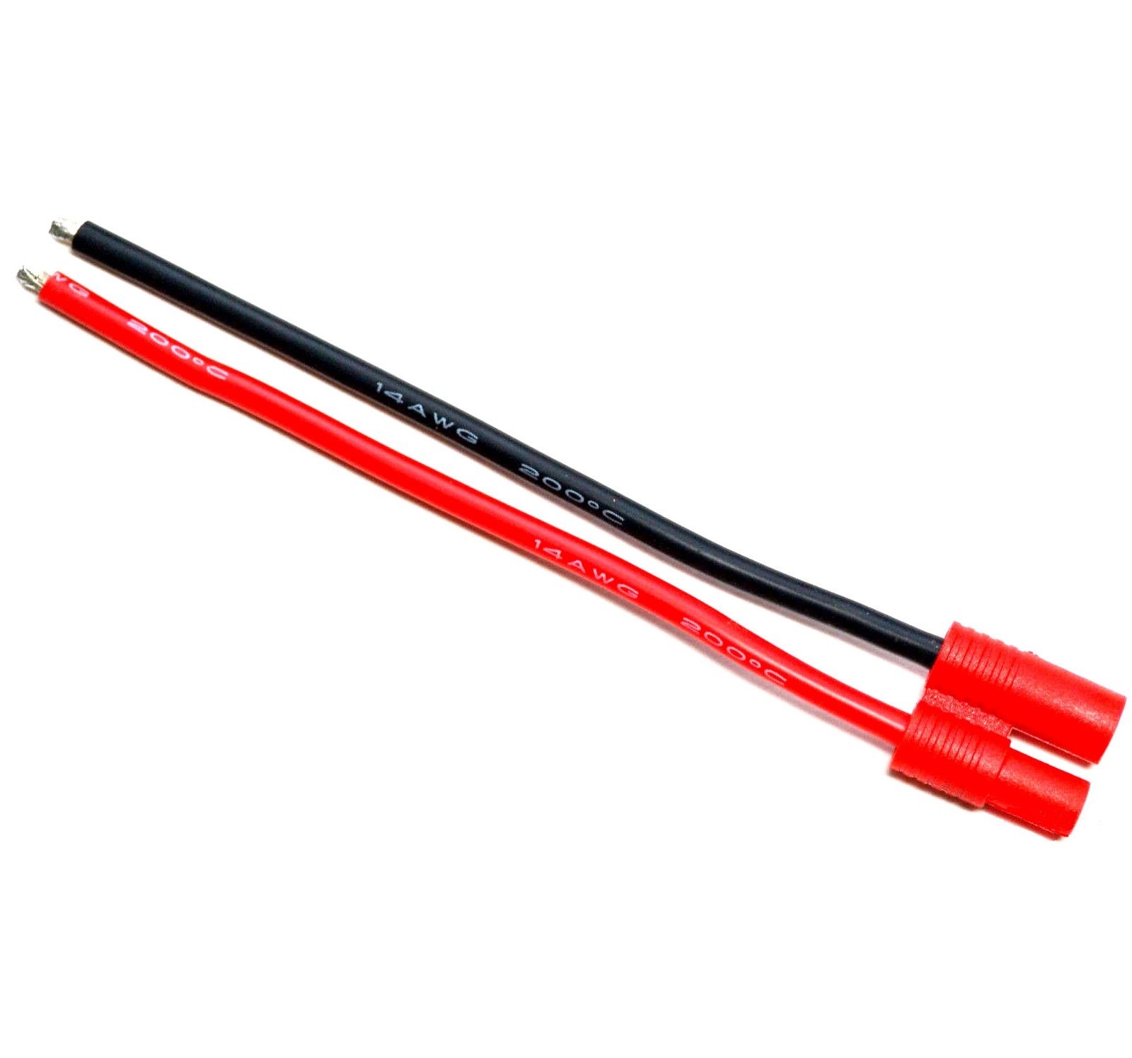 HXT 3.5mm with 14AWG Silicon Wire 10cm (Battery Side) (1pcs)