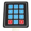 4x3 Matrix 12 keys Membrane Switch Keypad