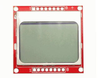 Nokia 5110 LCD Display Module - Red