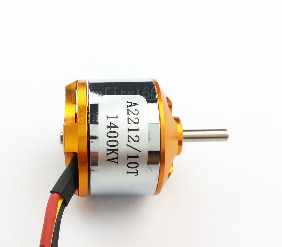 A2212/10T/13T 1400Kv Brushless Motor With Soldered Connector