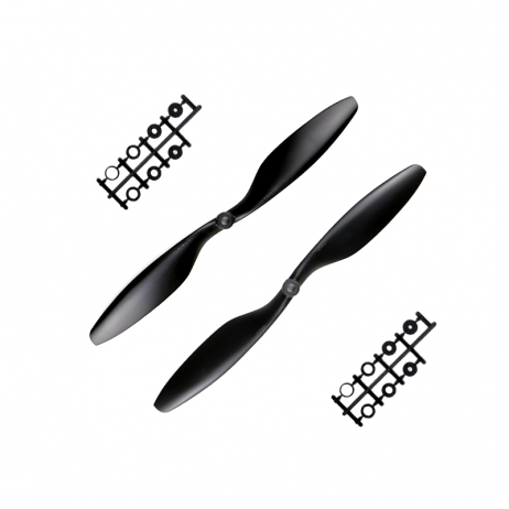 1045(10X4.5) Sf Propellers Black 1Cw+1Ccw-1Pair-Normal Quality