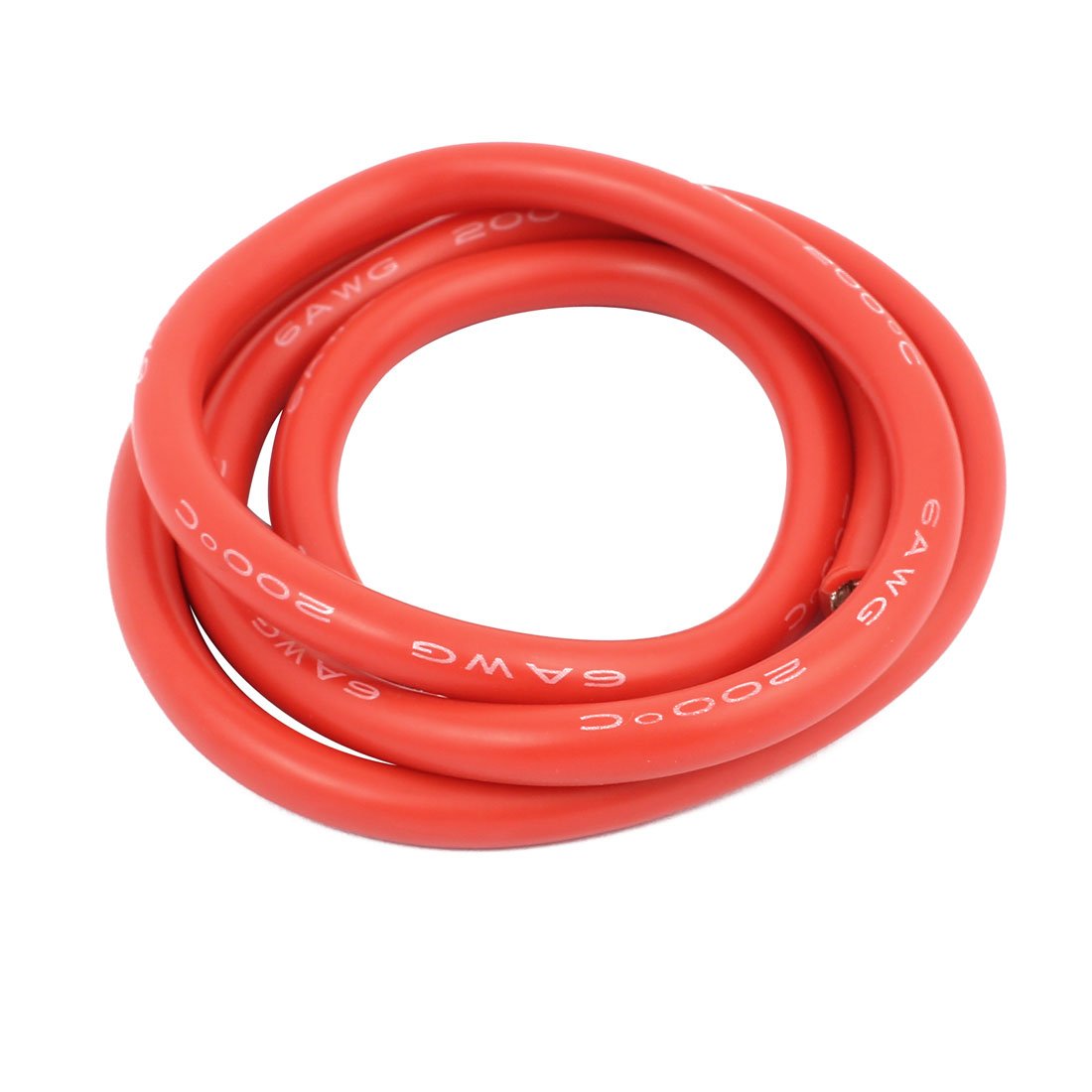 High Quality 6Awg Silicone Wire 1M (Red)