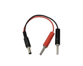 SafeConnect Banana Connector to DC Jack Male Connector Charge Adapter Cable