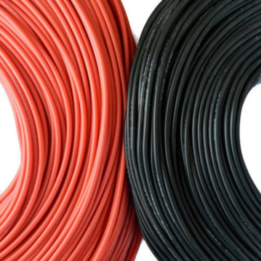 10M Cable Transparent 2 Core Wire Max 12V 28AWG Diameter 3MM