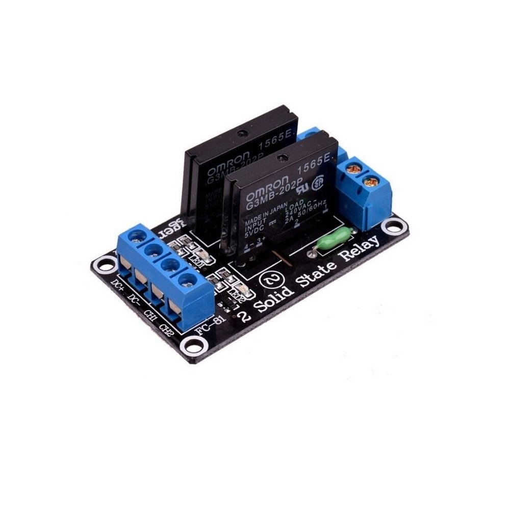 5V 2 Channel SSR G3MB-202P Solid State Relay Module