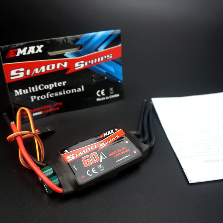 Emax Emax Simon Series Esc 60A Ubec Electronic Speed Controller For Rc Models Airplane