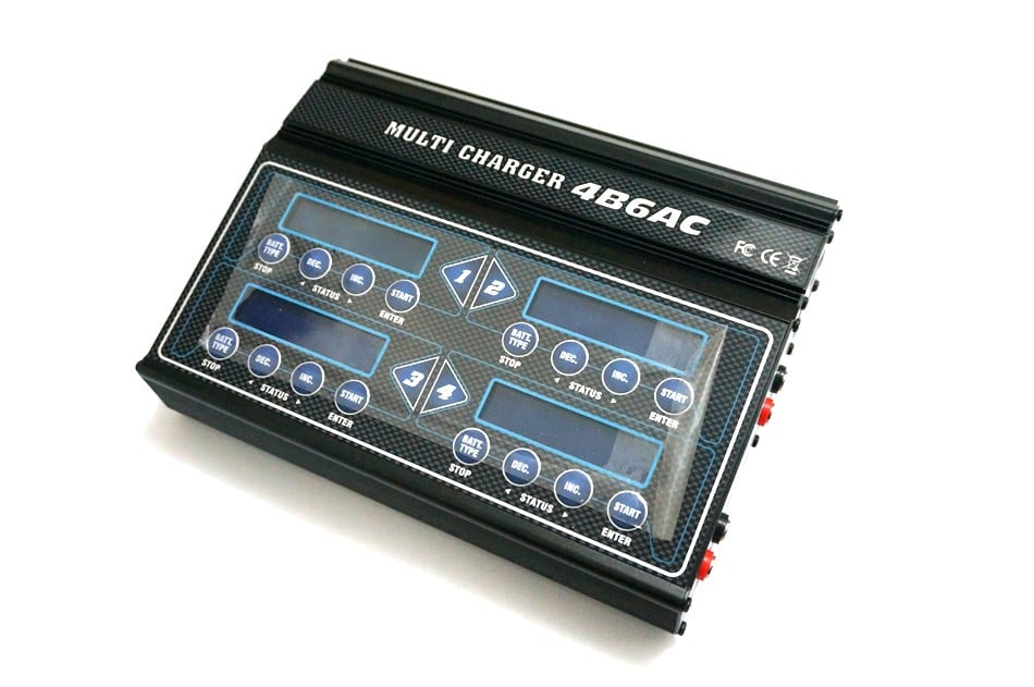 Quattro Dc/Ac 4B6Ac 4 In 1 Multi Lipo Charger With Case