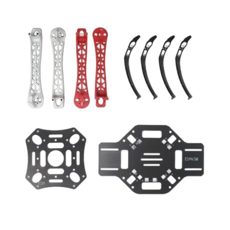 Q450 Quadcopter Frame(Pcb Version With Integrated Pcb) + Plastic Landing Gear Combo Kit