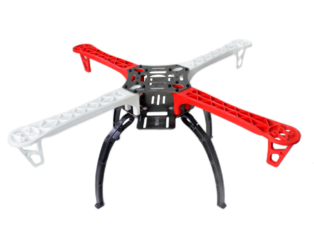 F450 / Q450 Quadcopter Frame(PCB Version with Integrated PCB) + Plastic Landing Gear Combo Kit – Made in INDIA