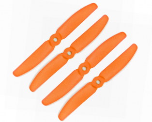 Orange HD Propellers 5040(5X4.0) Glass Fiber Nylon Props Orange 2CW+2CCW-2pairs