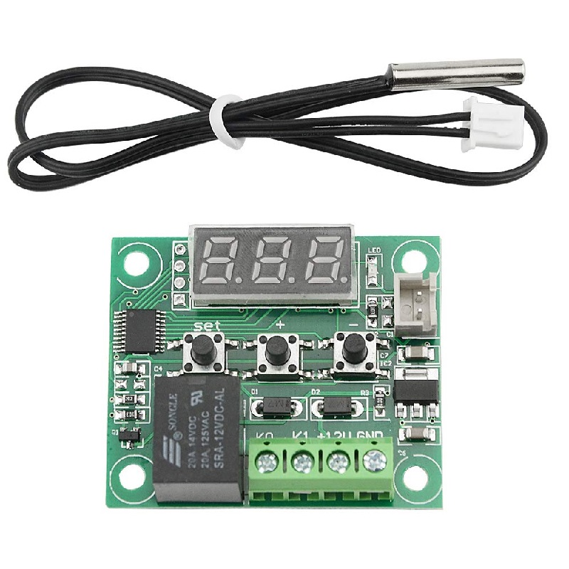 DC 12V Digital Temperature Controller Thermostat Sensor for