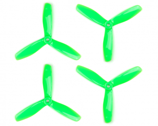 Orange HD Propellers 6045(6X4.5) Tri Blade Bullnose Polycarbonate Green 2CW+2CCW-2pairs