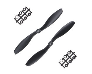Fytoo Two-bladed Propeller Accessories for HS100 S70W T35 HS100G MQ001 Quadcopter Propeller Spare Parts Drone Blade White 4pcs 