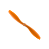 Orange HD Propellers 8045(8X4.5) ABS Orange 1CW+1CCW-1pair