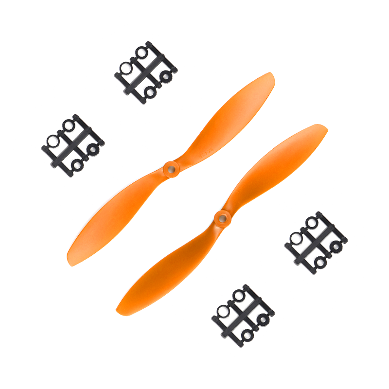 Orange HD Propellers 9047(9X4.7) ABS Orange 1CW+1CCW-1pair