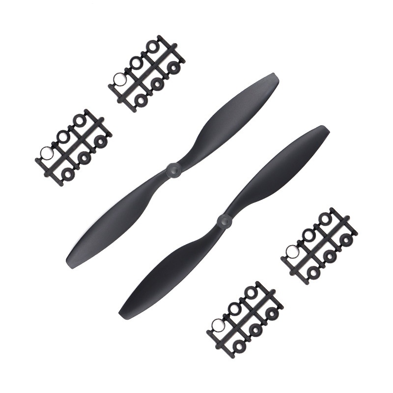 Orange Hd Propellers 1045(10X4.5) Carbon Nylon Black 1Cw+1Ccw-1Pair