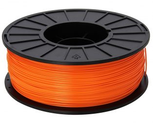 WANHAO Orange PLA 1.75 mm 1 KG Filament for 3D printer – Premium Quality