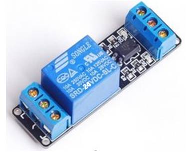 1 Road/Channel Relay Module (with light coupling) 24V