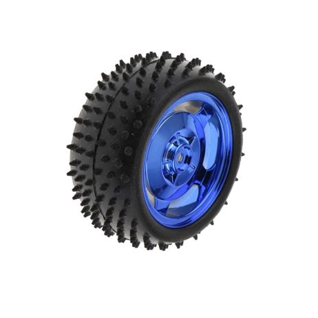 85MM Large Robot Smart Car Wheel 38MM Width Surface Blue,Large Robot Smart Car Wheel