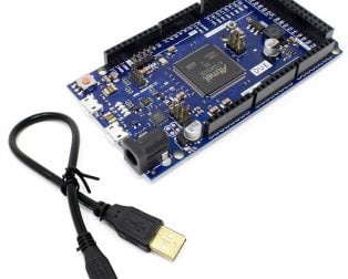 Due AT91SAM3X8E ARM Cortex-M3 Board with Micro USB Cable Compatible with Arduino